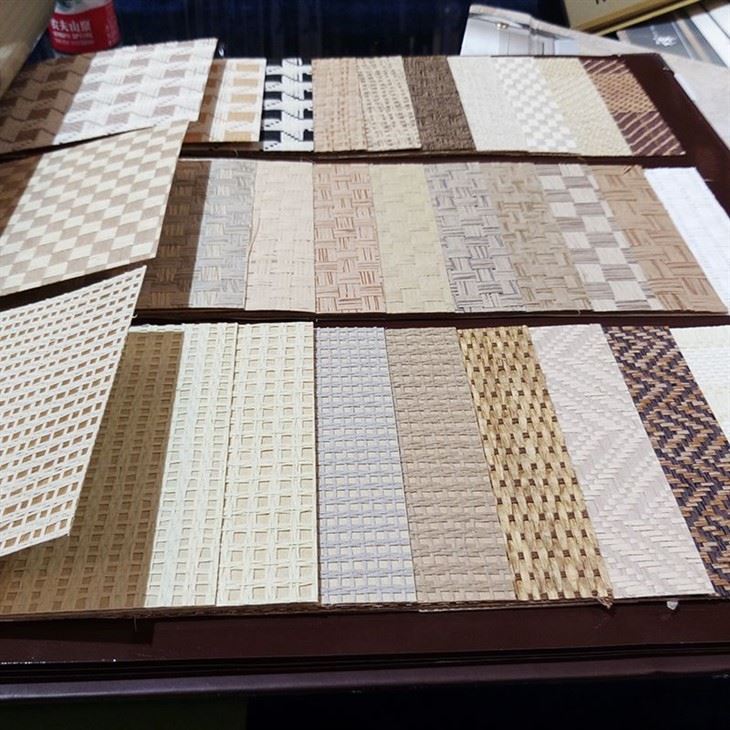 Grass-Woven Wallpaper factory