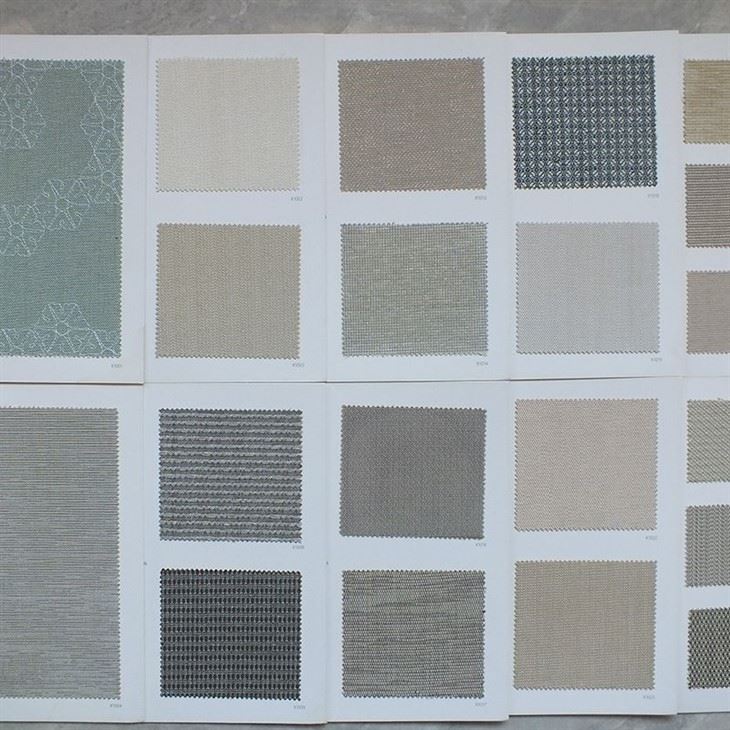 PE Hard-Panel Woven Wall Covering factory